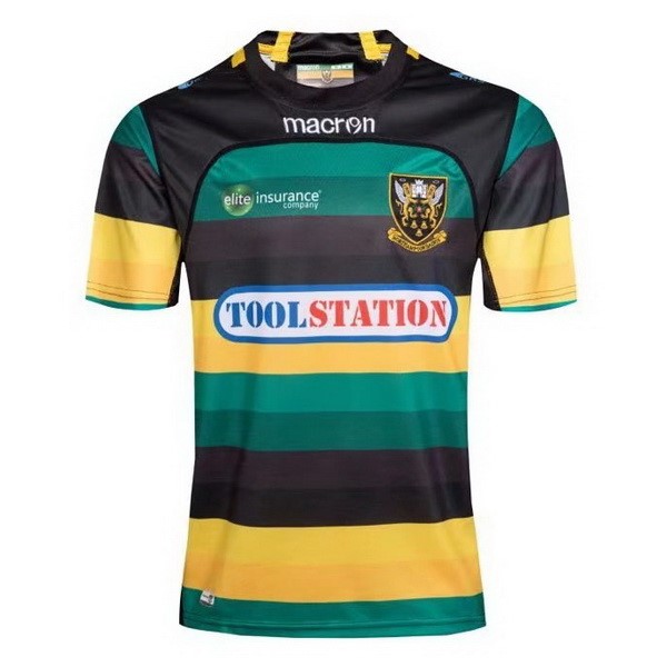 Camiseta Rugby Northampton Saints Primera 2017 2018 Verde